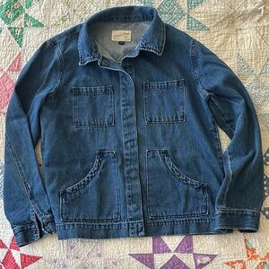Universal Thread Classic Blue Denim Utility Jacket